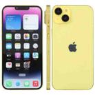 For iPhone 14 Color Screen Non-Working Fake Dummy Display Model(Yellow) - 1