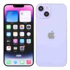 For iPhone 14 Plus Color Screen Non-Working Fake Dummy Display Model (Purple) - 2