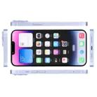 For iPhone 14 Plus Color Screen Non-Working Fake Dummy Display Model (Purple) - 3
