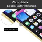 For iPhone 14 Plus Color Screen Non-Working Fake Dummy Display Model (Yellow) - 5