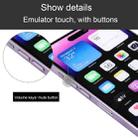 For iPhone 14 Pro Max Color Screen Non-Working Fake Dummy Display Model(Deep Purple) - 5