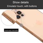 For iPhone 12 Pro Color Screen Non-Working Fake Dummy Display Model(Gold) - 5