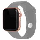 For Apple Watch Series 6 44mm Black Screen Non-Working Fake Dummy Display Model,  For Photographing Watch-strap, No Watchband(Gold) - 1