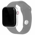 For Apple Watch Series 6 44mm Black Screen Non-Working Fake Dummy Display Model, For Photographing Watch-strap, No Watchband(Silver) - 1