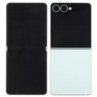 For Samsung Galaxy Z Flip7 Black Screen Non-Working Fake Dummy Display Model (Light Green) - 2
