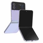 For Samsung Galaxy Z Flip4 Black Screen Non-Working Fake Dummy Display Model (Purple) - 1