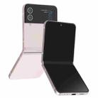 For Samsung Galaxy Z Flip4 Black Screen Non-Working Fake Dummy Display Model (Rose Gold) - 1