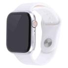 For Apple Watch Series 8 45mm Black Screen Non-Working Fake Dummy Display Model(White) - 1