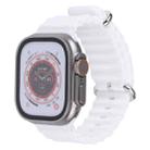 For Apple Watch Ultra 49mm Color Screen Non-Working Fake Dummy Display Model (White) - 1