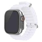 For Apple Watch Ultra 49mm Black Screen Non-Working Fake Dummy Display Model (White) - 1
