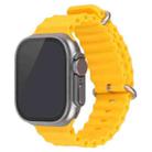 For Apple Watch Ultra 49mm Black Screen Non-Working Fake Dummy Display Model (Yellow) - 1