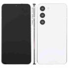 For Samsung Galaxy S23 5G Black Screen Non-Working Fake Dummy Display Model(White) - 1