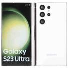 For Samsung Galaxy S23 Ultra 5G Color Screen Non-Working Fake Dummy Display Model (White) - 1