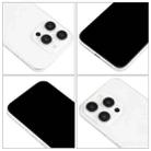 For iPhone 15 Pro Black Screen Non-Working Fake Dummy Display Model (White Titanium) - 4