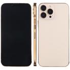 For iPhone 13 Pro Max Black Screen Non-Working Fake Dummy Display Model (Gold) - 1