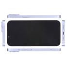 For iPhone 14 Black Screen Non-Working Fake Dummy Display Model (Purple) - 3