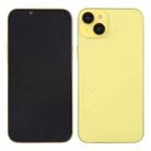 For iPhone 14 Black Screen Non-Working Fake Dummy Display Model (Yellow) - 2