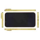 For iPhone 14 Black Screen Non-Working Fake Dummy Display Model (Yellow) - 3