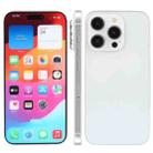 For iPhone 15 Pro Color Screen Non-Working Fake Dummy Display Model (White) - 1