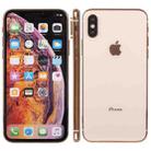 For iPhone XS Color Screen Non-Working Fake Dummy Display Model (Gold) - 1