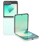 For Samsung Galaxy Z Flip6 Color Screen Non-Working Fake Dummy Display Model (Cyan) - 1