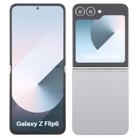 For Samsung Galaxy Z Flip6 Color Screen Non-Working Fake Dummy Display Model (Silver) - 2