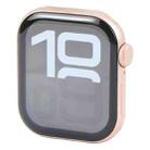 For Apple Watch Series 10 42mm Color Screen Non-Working Fake Dummy Display Model, For Photographing Watch-strap, No Watchband (Rose Gold) - 1