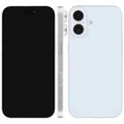 For iPhone 16 Black Screen Non-Working Fake Dummy Display Model (White) - 1