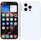 For iPhone 16 Pro Color Screen Non-Working Fake Dummy Display Model (White) - 1