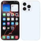 For iPhone 16 Pro Color Screen Non-Working Fake Dummy Display Model (White) - 2