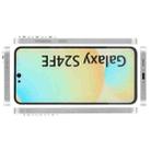 For Samsung Galaxy S24 FE 5G Color Screen Non-Working Fake Dummy Display Model (White) - 3