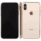 For iPhone XS Dark Screen Non-Working Fake Dummy Display Model (Gold) - 1