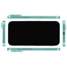 For iPhone 16 Black Screen Non-Working Fake Dummy Display Model (Teal) - 3