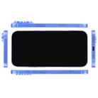 For iPhone 16 Black Screen Non-Working Fake Dummy Display Model (Ultramarine) - 3