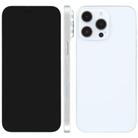 For iPhone 16 Pro Black Screen Non-Working Fake Dummy Display Model (White) - 1