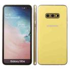For Galaxy S10e Color Screen Non-Working Fake Dummy Display Model (Yellow) - 1