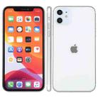 For iPhone 11 Color Screen Non-Working Fake Dummy Display Model (White) - 1