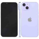 For iPhone 14 Black Screen Non-Working Fake Dummy Display Model(Purple) - 1