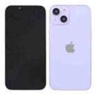 For iPhone 14 Black Screen Non-Working Fake Dummy Display Model(Purple) - 2