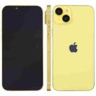 For iPhone 14 Black Screen Non-Working Fake Dummy Display Model(Yellow) - 1