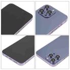 For iPhone 14 Pro Black Screen Non-Working Fake Dummy Display Model (Deep Purple) - 4