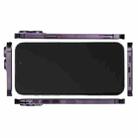For iPhone 14 Pro Max Black Screen Non-Working Fake Dummy Display Model(Deep Purple) - 3