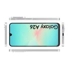 For Samsung Galaxy A26 Color Screen Non-Working Fake Dummy Display Model (White) - 3
