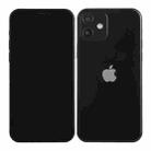 For iPhone 12 Black Screen Non-Working Fake Dummy Display Model, Light Version(Black) - 2
