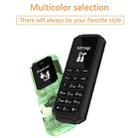 AEKU KK2 Mini Mobile Phone, Hands Free Bluetooth Dialer Headphone, 0.66 inch, MTK6261DA, 18 Keys, MP3, GSM, Anti-lost(Black) - 3