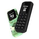 AEKU KK2 Mini Mobile Phone, Hands Free Bluetooth Dialer Headphone, 0.66 inch, MTK6261DA, 18 Keys, MP3, GSM, Anti-lost(Black) - 9