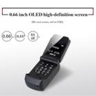 LONG-CZ J9 Mini Flip Style Mobile Phone, 0.66 inch, 18 Keys, Support Bluetooth, FM, SOS, Anti-lost, Magic Sound, Auto Answering, GSM, Single SIM(Gold) - 7