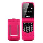 LONG-CZ J9 Mini Flip Style Mobile Phone, 0.66 inch, 18 Keys, Support Bluetooth, FM, SOS, Anti-lost, Magic Sound, Auto Answering, GSM, Single SIM(Red) - 1
