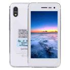 SATREND S11, 2GB+16GB, Support Google Play, 3.22 inch Android 7.1 MTK6739 Quad Core, Dual SIM, Bluetooth, WiFi, GPS, Network: 4G(White) - 1