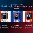 Satrend K8 Mini Mobile Phone, 1.0 inch, Hands Free Bluetooth Dialer Headphone, MP3 Music, Dual SIM, Network: 2G(Black) - 4
